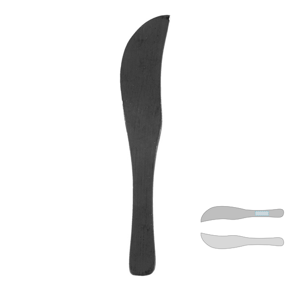 Mini Black Bamboo Knives